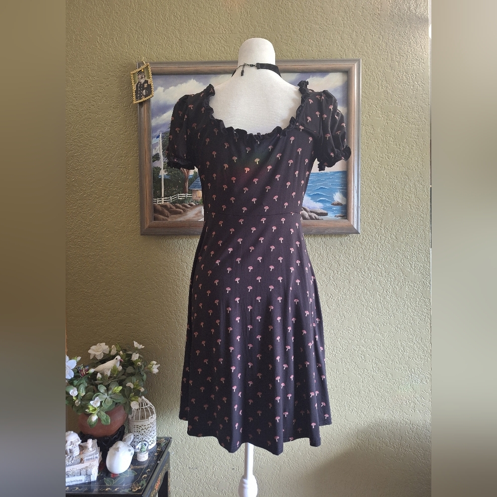 Killstar Poisonpie Mushroom Dress - Picture 4 of 5